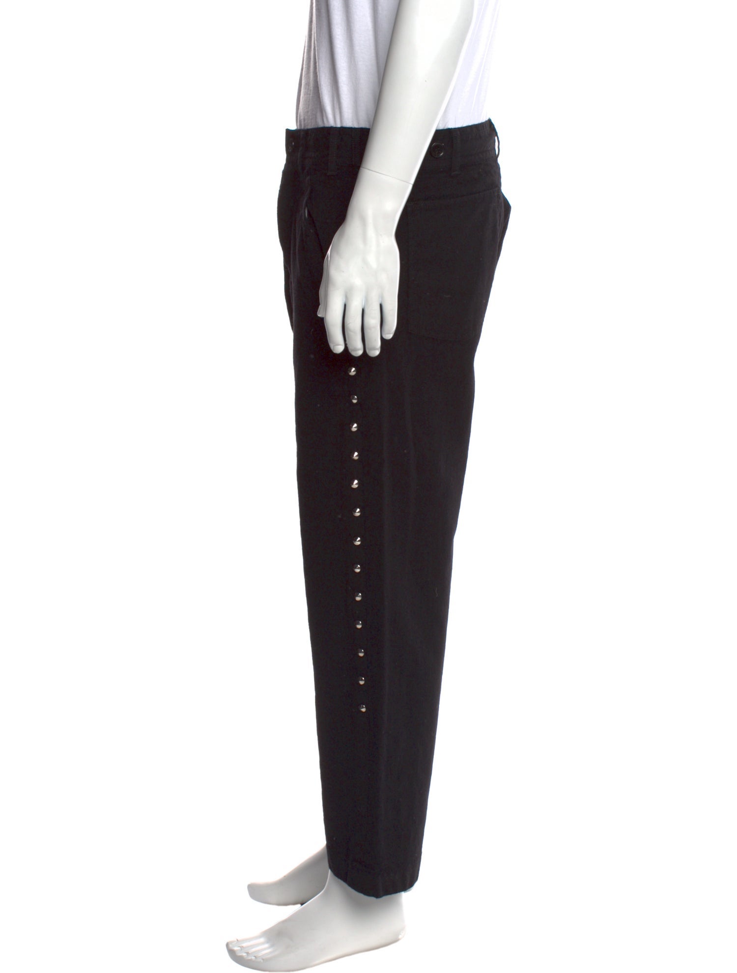 BLACK Comme des Garçons Wool Chinos